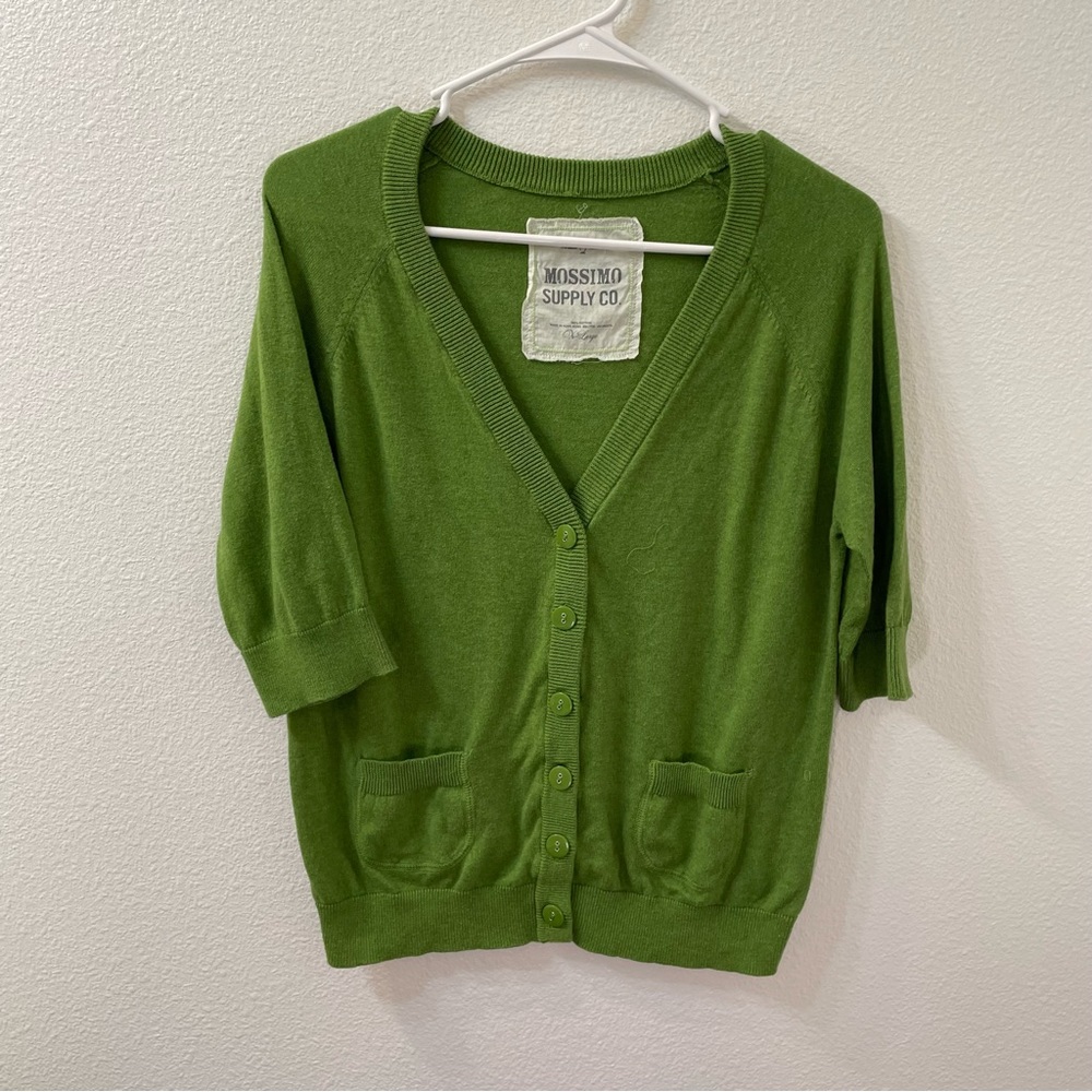 Mossimo supply co sweater green extra large
